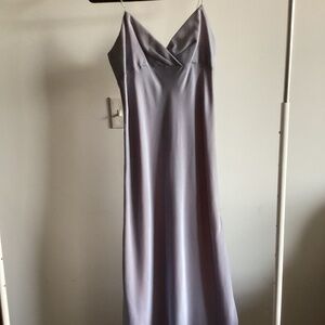 Beautiful long dress with beaded straps